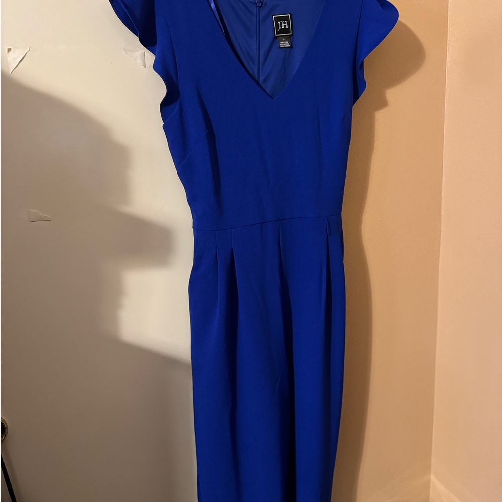 JH Collectibles Royal Blue Midi Jumpsuit